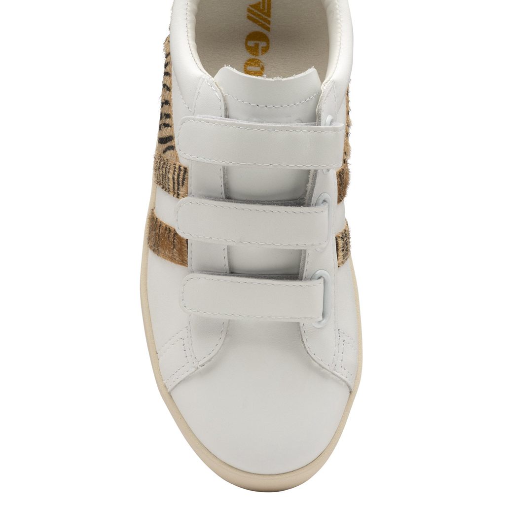 Gola Classics Nova Strap Safari Sneakers Hvite Korall Norge | IRYEQN-159