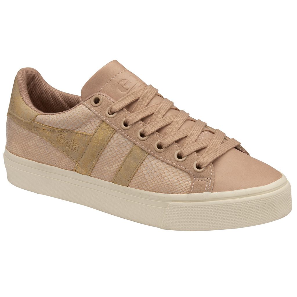 Gola Classics Orchid II Lizard Sneakers Rosa Gull Norge | JGVMZU-365