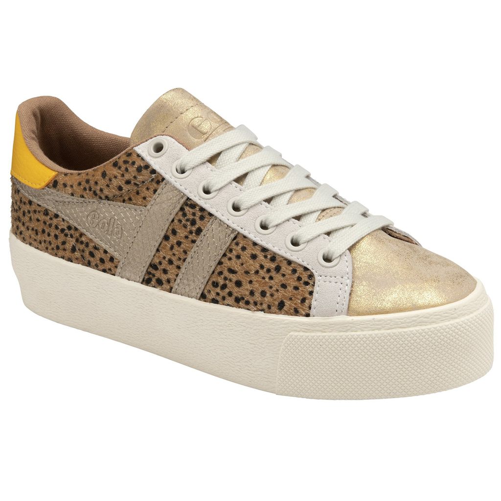 Gola Classics Orchid Platform Tropic Sneakers Gull Norge | DSJMHC-852