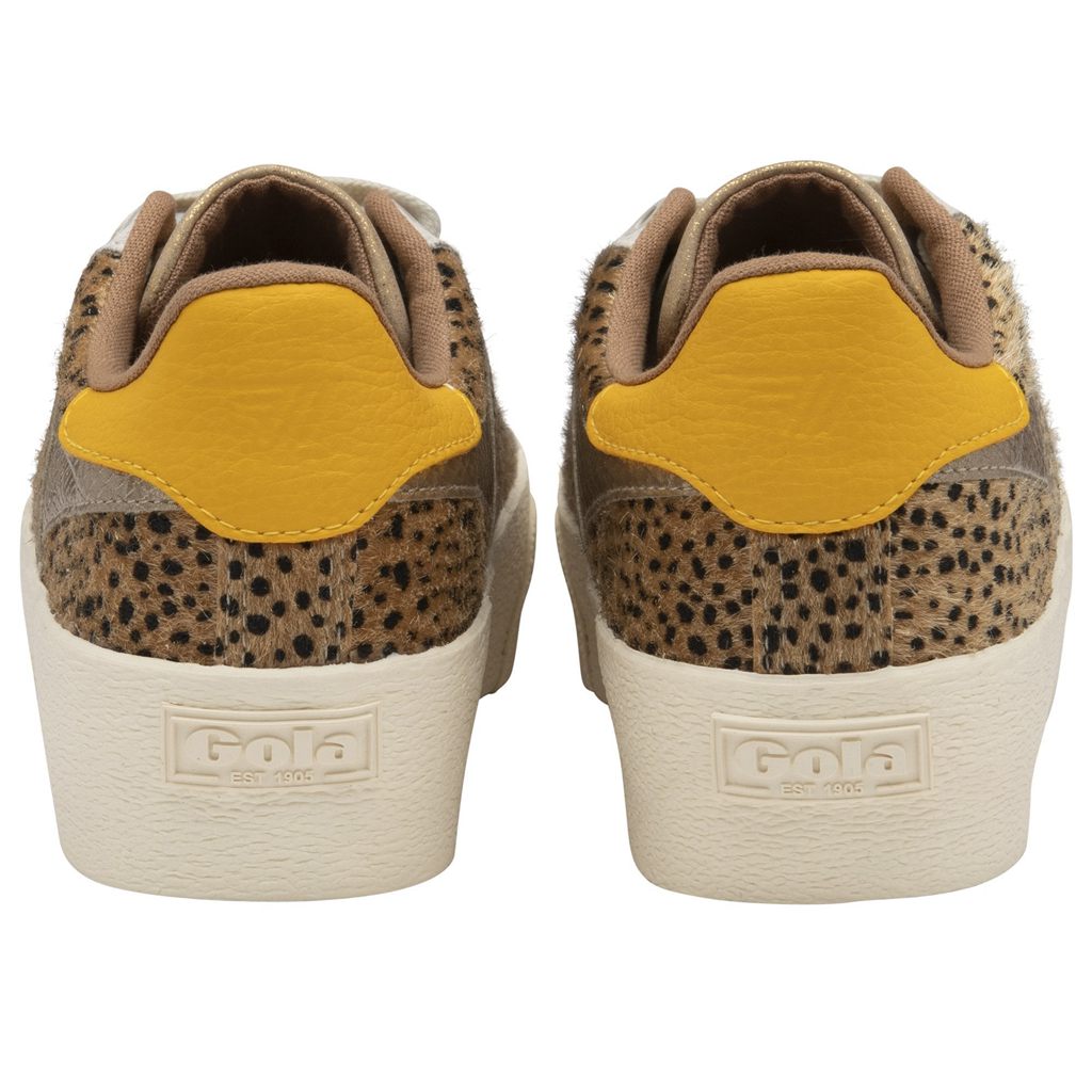 Gola Classics Orchid Platform Tropic Sneakers Gull Norge | DSJMHC-852