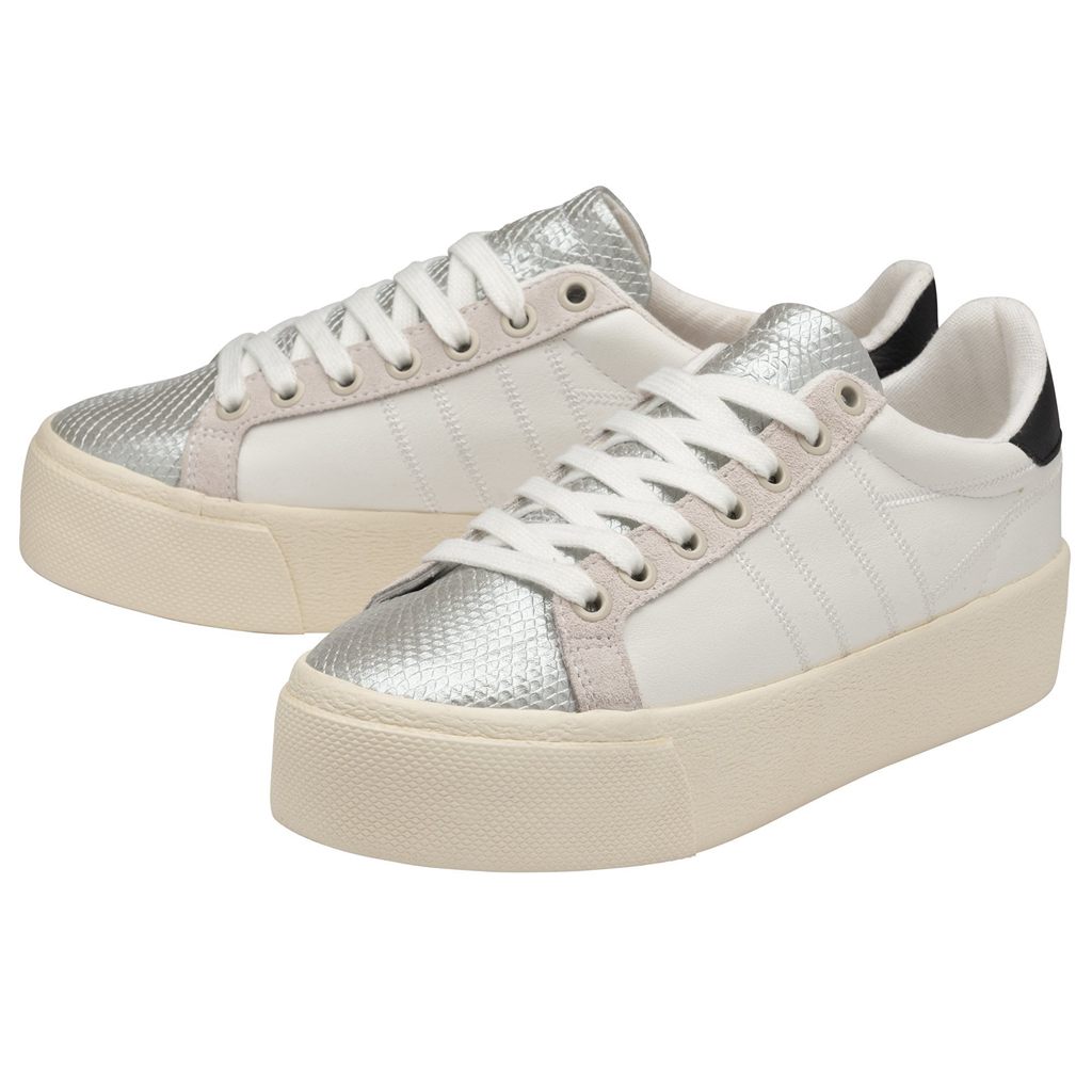 Gola Classics Orchid Platform Viper Sneakers Hvite Sølv Norge | SFGLMX-209