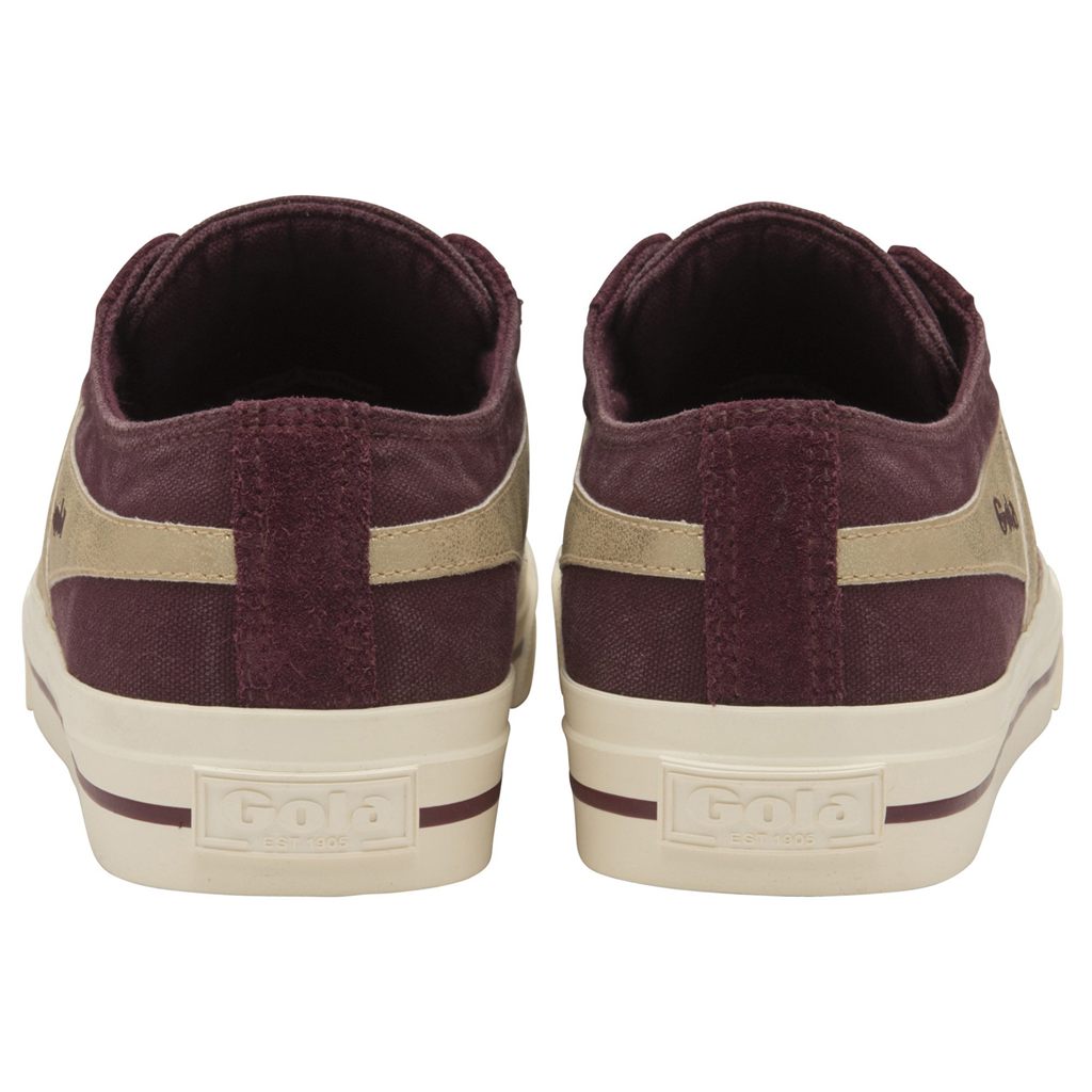 Gola Classics Quota II Mirror Plimsoll Sneakers Gull Norge | LCGZFU-807