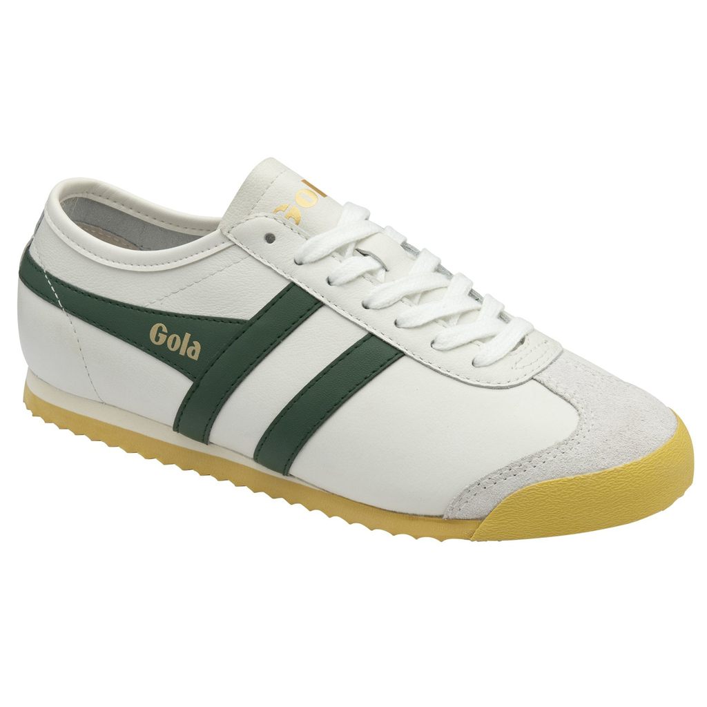 Gola Classics Race Leather Sneakers Hvite Norge | KEFGIQ-496