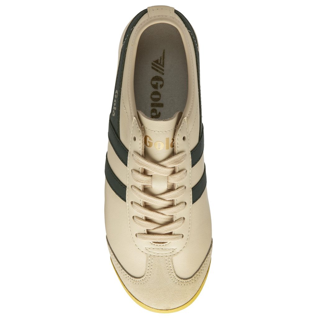 Gola Classics Race Leather Sneakers Mørke Khaki Norge | DFZUKA-934