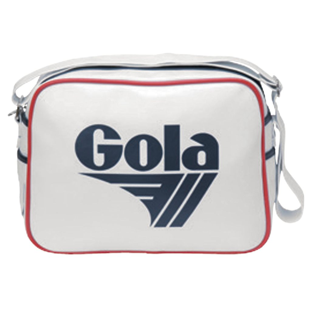 Gola Classics Redford Messenger Bag Hvite Marineblå Rød Norge | MRLPDT-740