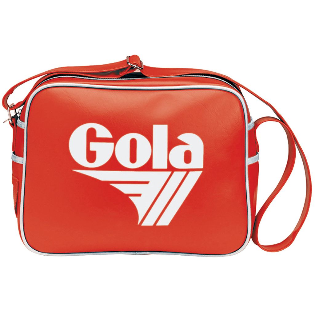 Gola Classics Redford Messenger Bag Rød Hvite Norge | ZOLYWD-673