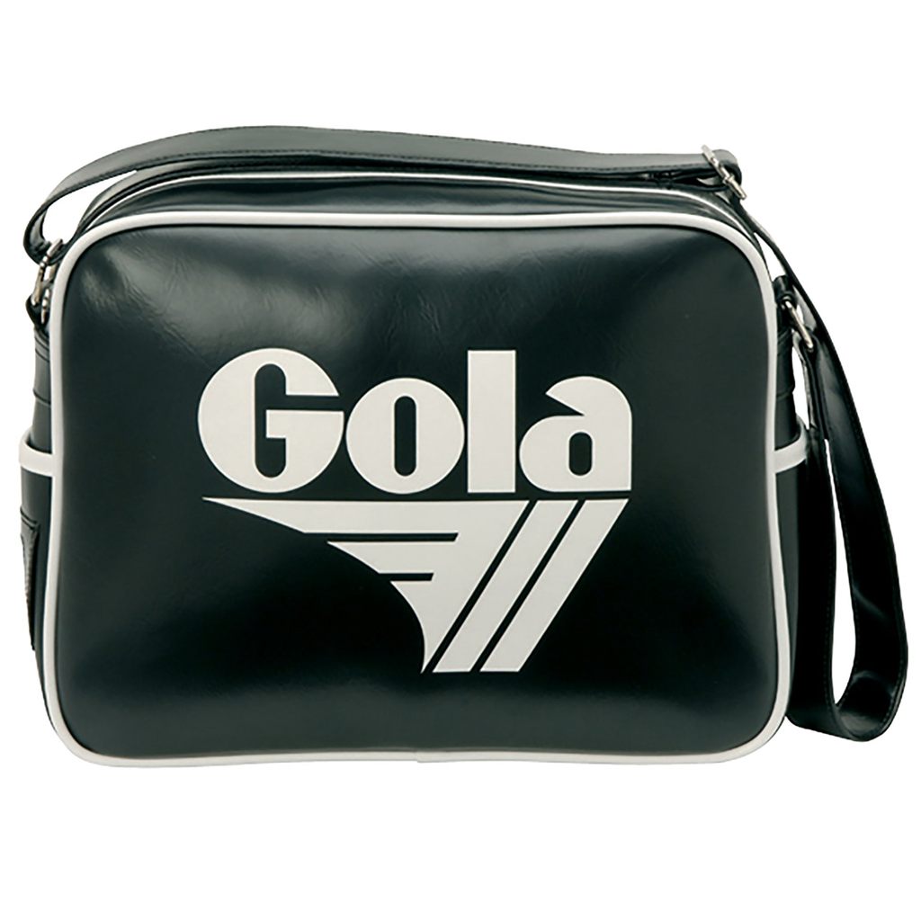 Gola Classics Redford Messenger Bag Svarte Hvite Norge | ZBSNLY-471