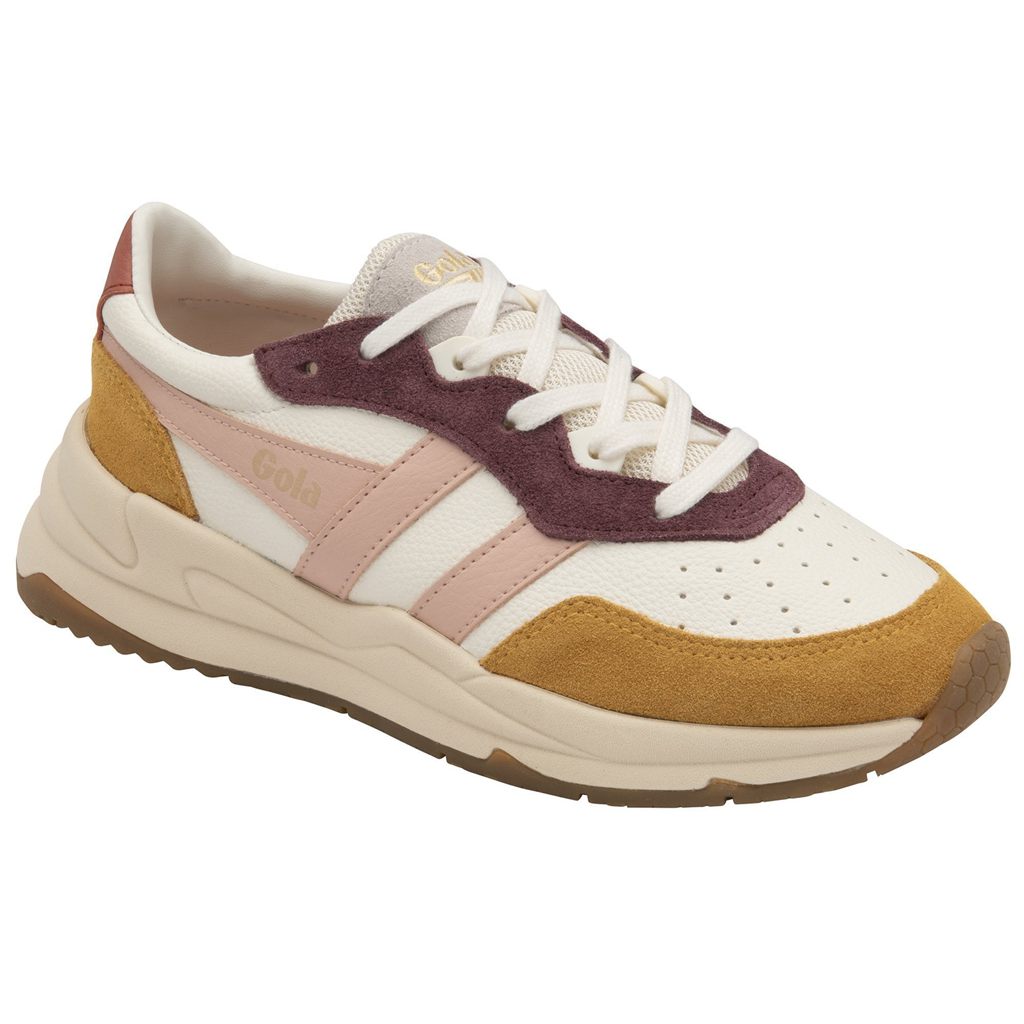 Gola Classics Saturn Quadrant Sneakers Hvite Rosa Oransje Norge | JMWDZX-793