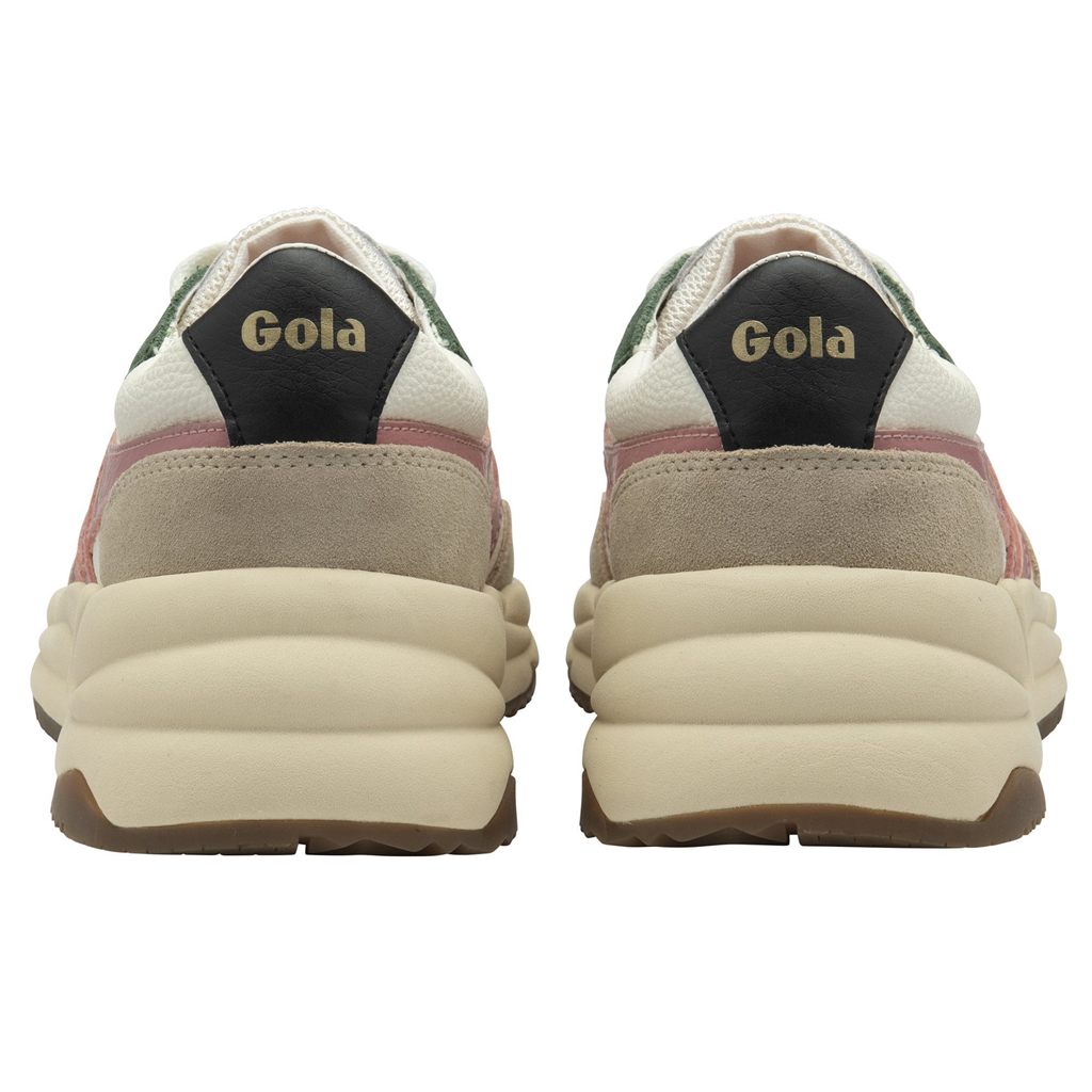 Gola Classics Saturn Quadrant Sneakers Hvite Lyse Grå Norge | WPFJUK-693