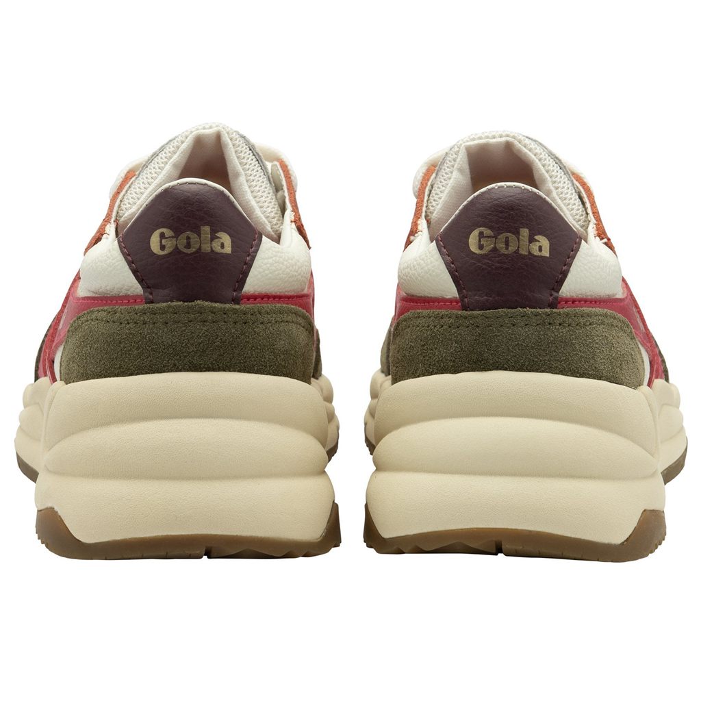 Gola Classics Saturn Quadrant Sneakers Hvite Khaki Norge | IEXZHL-716