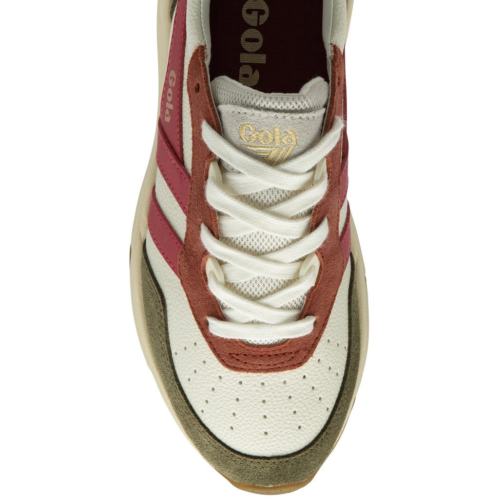 Gola Classics Saturn Quadrant Sneakers Hvite Khaki Norge | IEXZHL-716