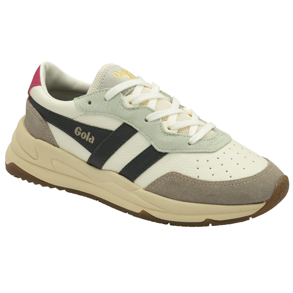 Gola Classics Saturn Quadrant Sneakers Hvite Grå Norge | KJAGYX-754