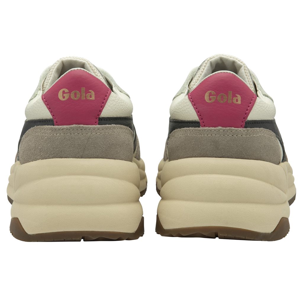 Gola Classics Saturn Quadrant Sneakers Hvite Grå Norge | KJAGYX-754