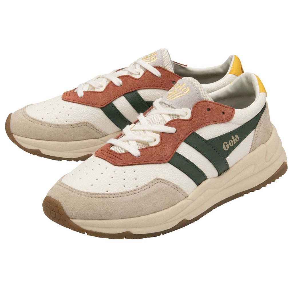 Gola Classics Saturn Quadrant Sneakers Hvite Norge | YTQOIA-201