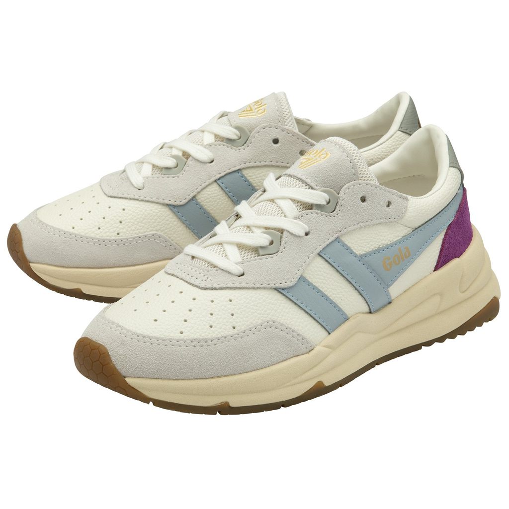 Gola Classics Saturn Sneakers Hvite Blå Norge | TCEZQY-204