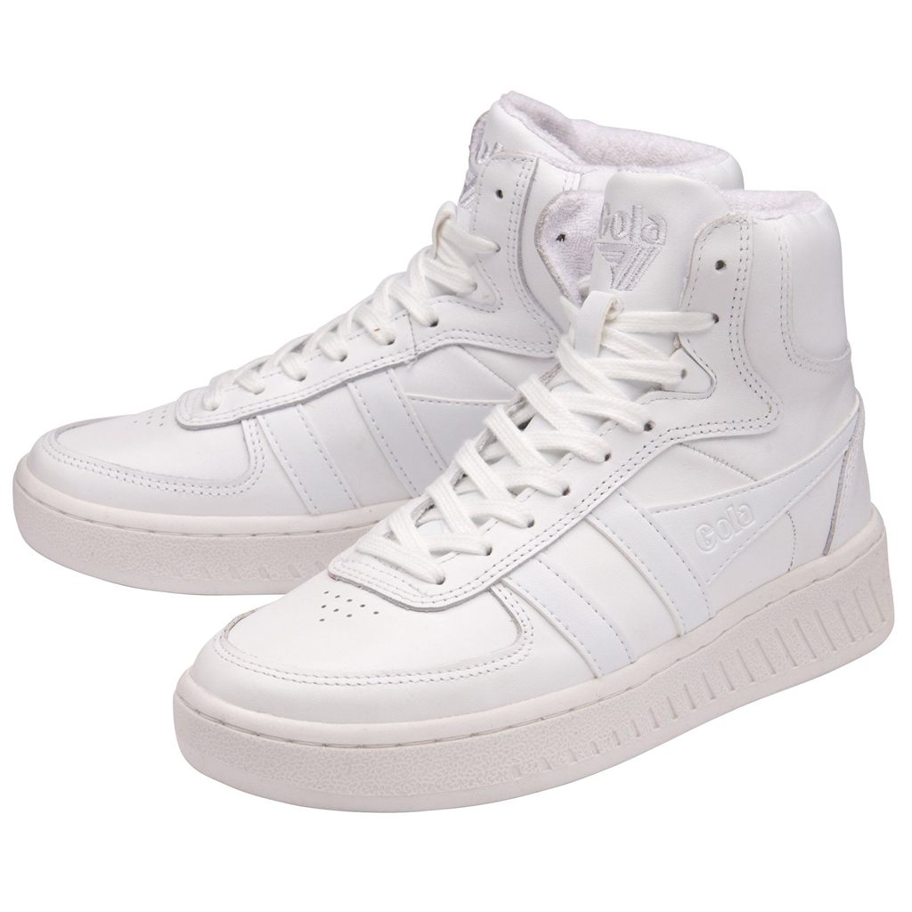 Gola Classics Slam High Sneakers Hvite Hvite Norge | UJPBNZ-502