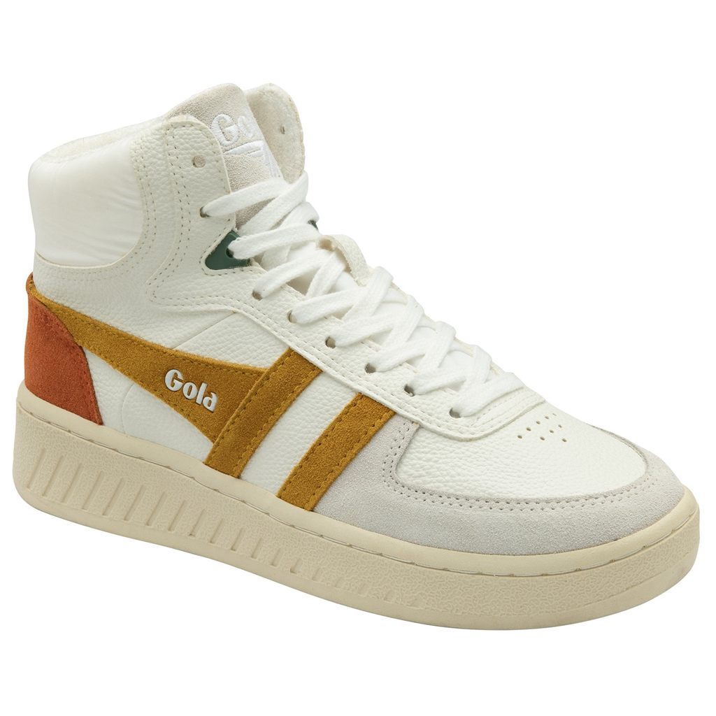Gola Classics Slam Trident Sneakers Hvite Oransje Norge | VRWMHY-308