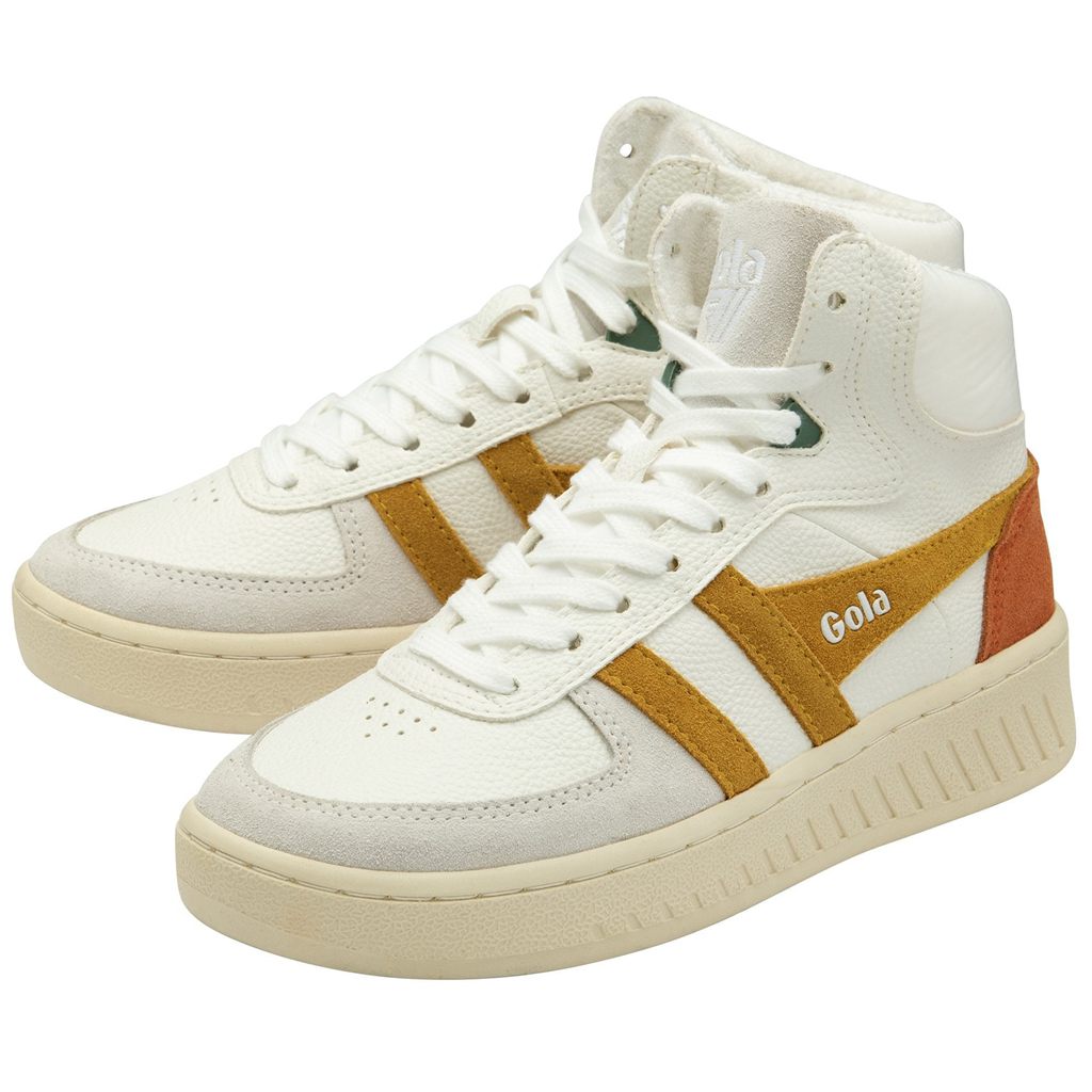 Gola Classics Slam Trident Sneakers Hvite Oransje Norge | VRWMHY-308