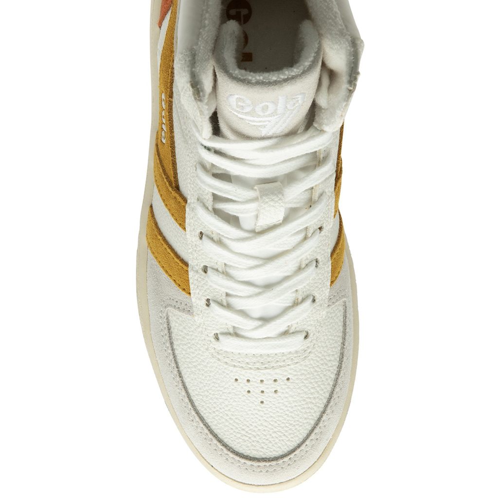Gola Classics Slam Trident Sneakers Hvite Oransje Norge | VRWMHY-308