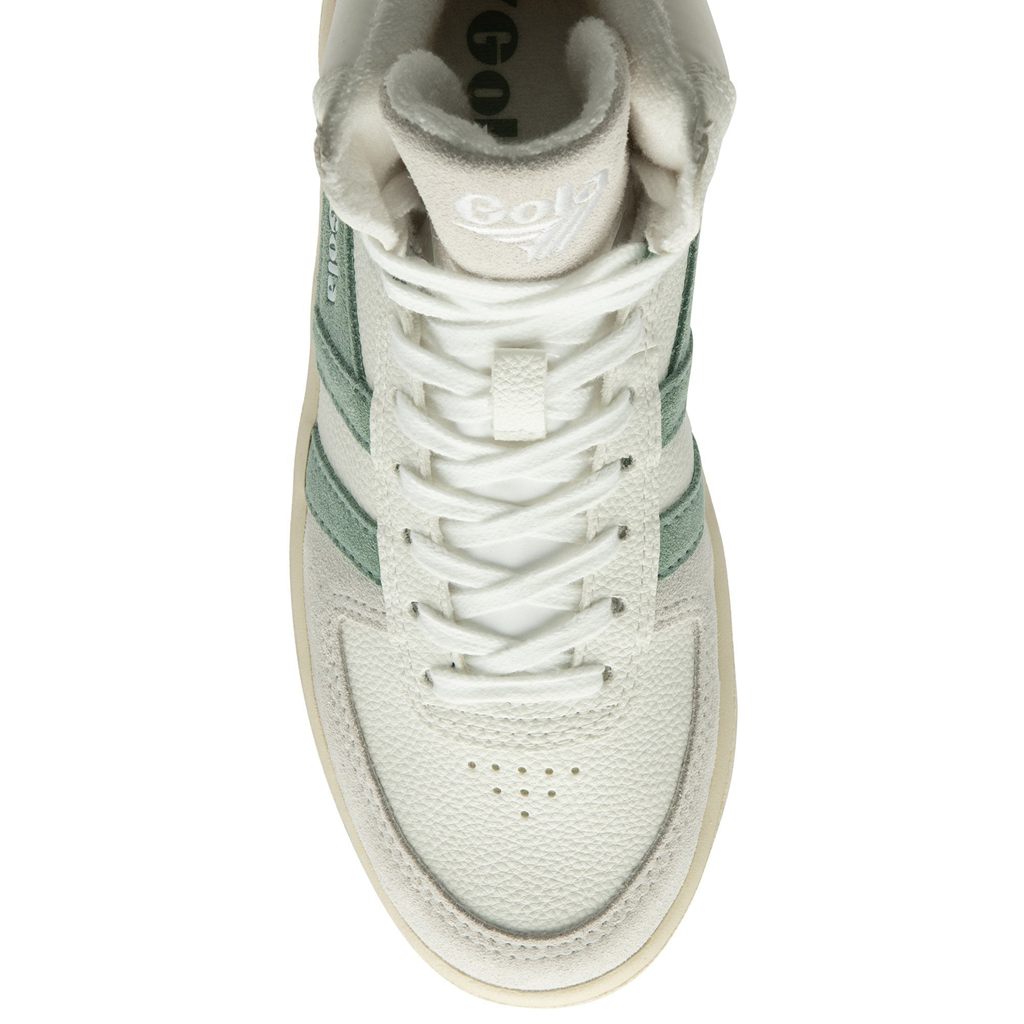 Gola Classics Slam Trident Sneakers Hvite Grønn Korall Rosa Norge | YMJZNH-419