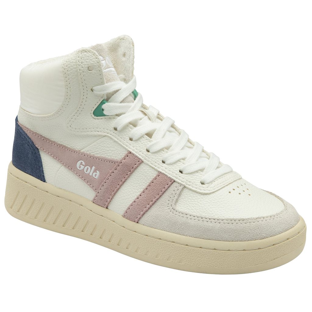 Gola Classics Slam Trident Sneakers Hvite Rosa Norge | IYUOAM-014