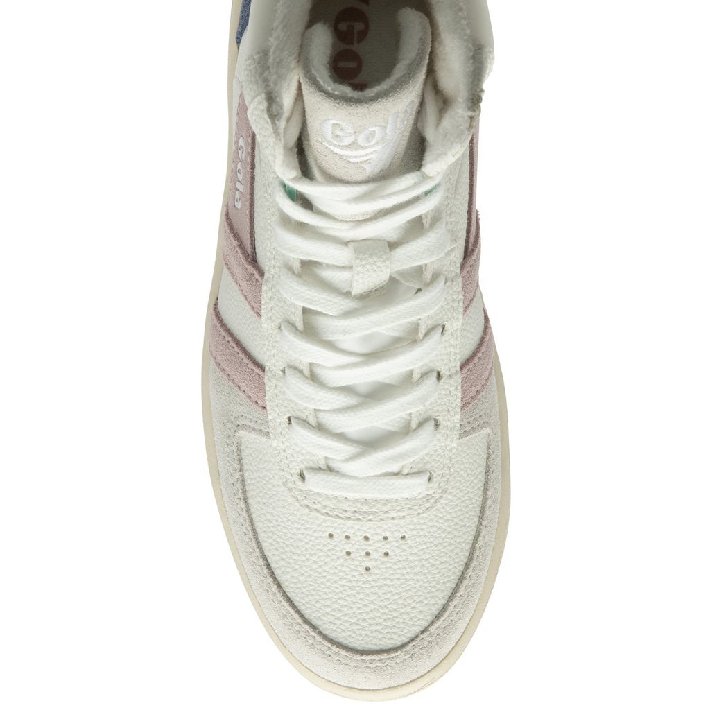 Gola Classics Slam Trident Sneakers Hvite Rosa Norge | IYUOAM-014