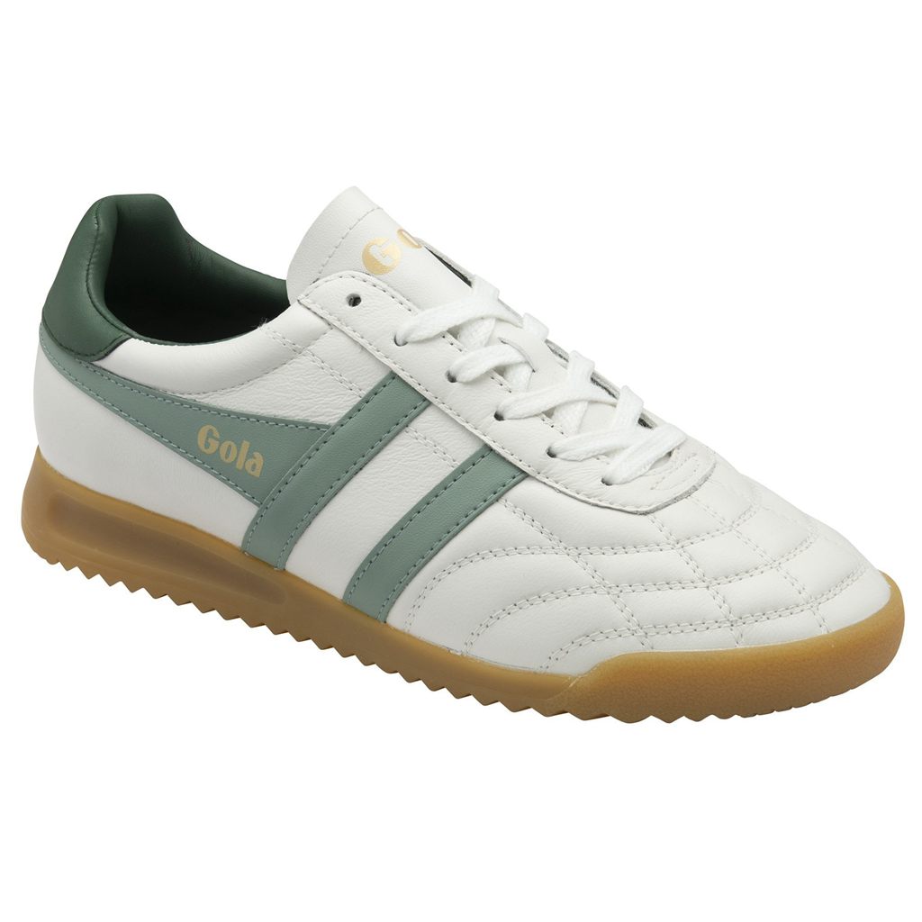 Gola Classics Stadium Sneakers Hvite Grønn Norge | CEHSNP-632