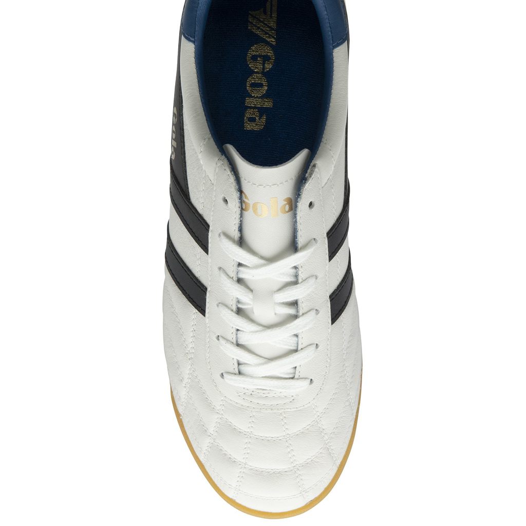Gola Classics Stadium Sneakers Hvite Svarte Blå Norge | WNYZRL-721