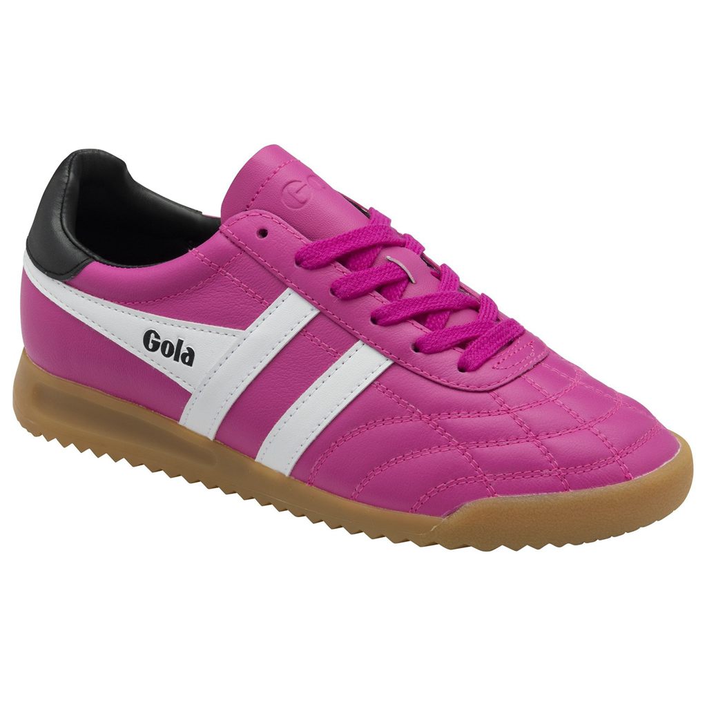 Gola Classics Stadium Sneakers Rosa Hvite Svarte Norge | UDMYWI-634