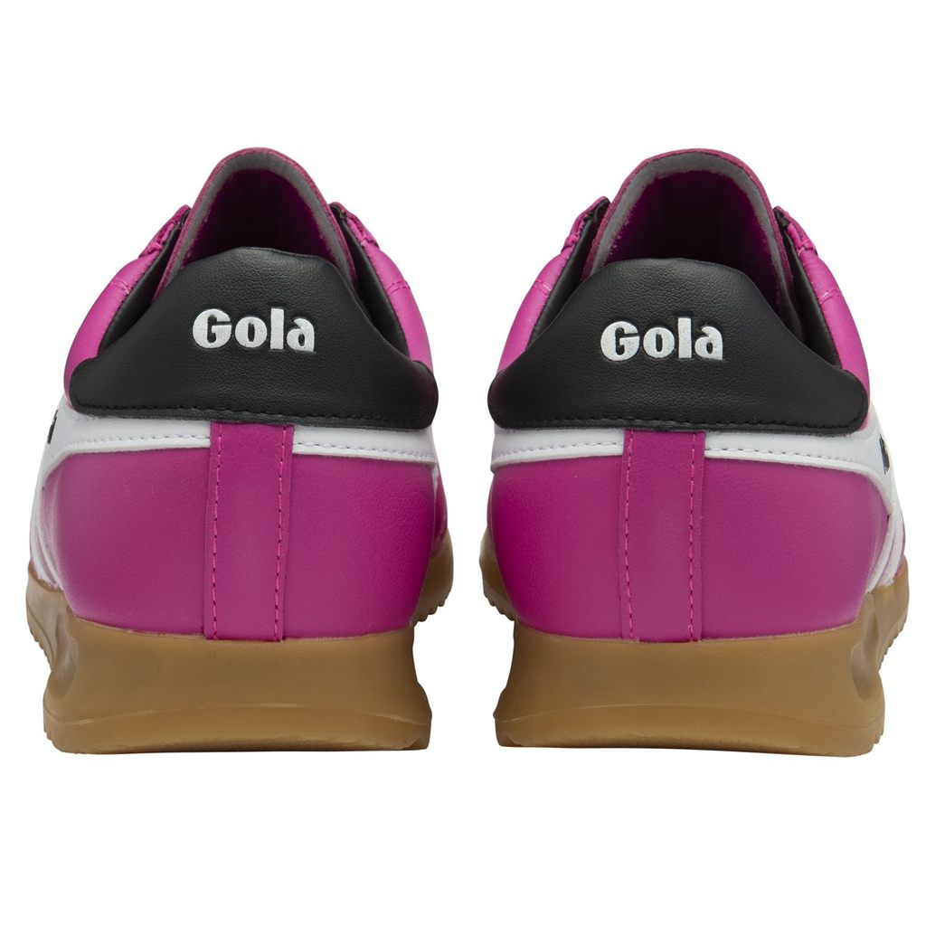 Gola Classics Stadium Sneakers Rosa Hvite Svarte Norge | UDMYWI-634