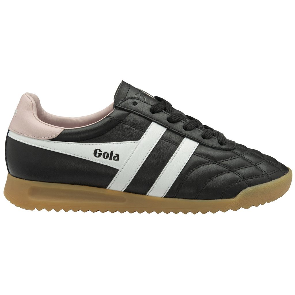 Gola Classics Stadium Sneakers Svarte Hvite Rosa Norge | HXTVED-597