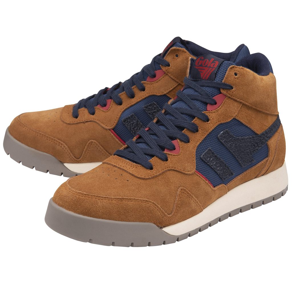 Gola Classics Summit High Sneakers Marineblå Norge | PSQXDA-503