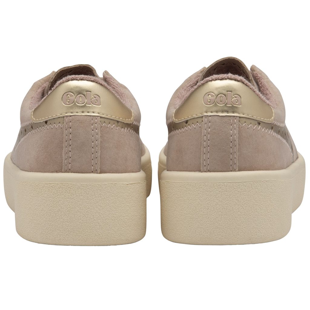 Gola Classics Super Court Metallic Sneakers Gull Norge | LMZIQJ-269