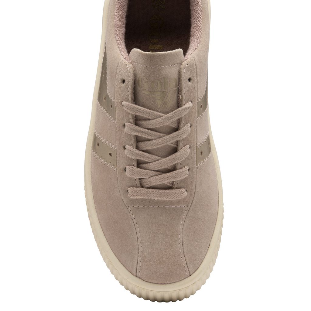 Gola Classics Super Court Metallic Sneakers Gull Norge | LMZIQJ-269