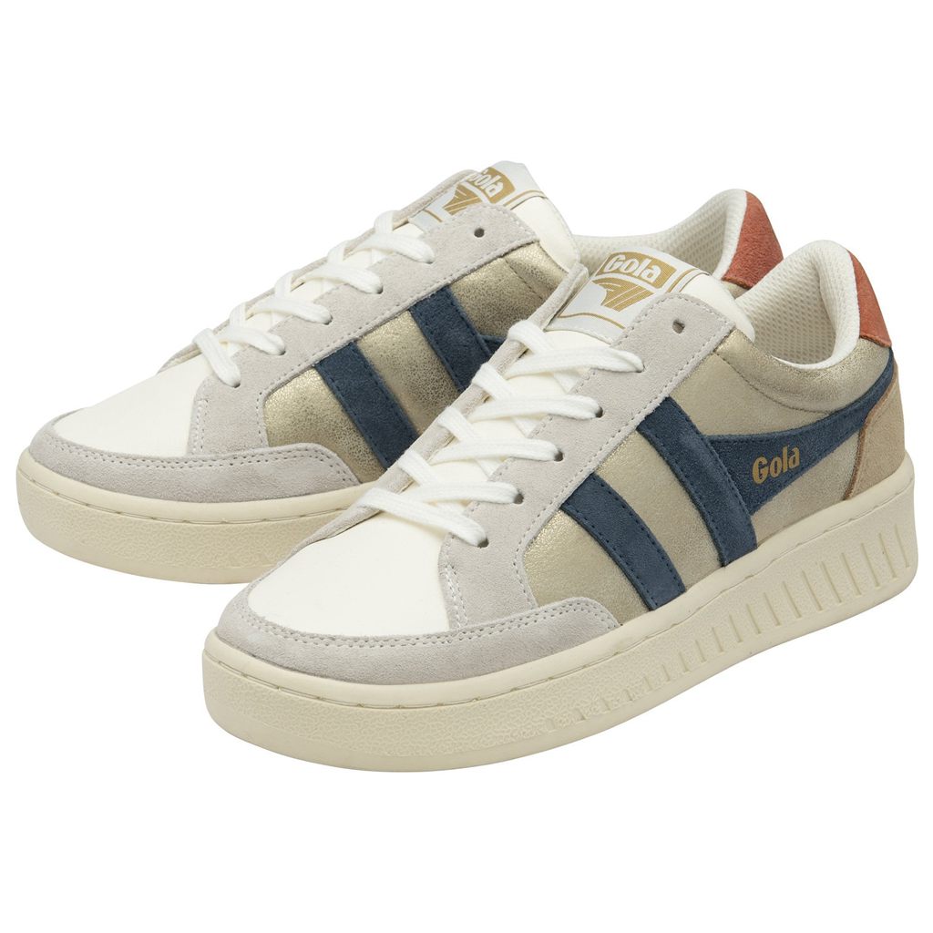 Gola Classics Superslam Blaze Sneakers Gull Oransje Norge | YJOPEW-142