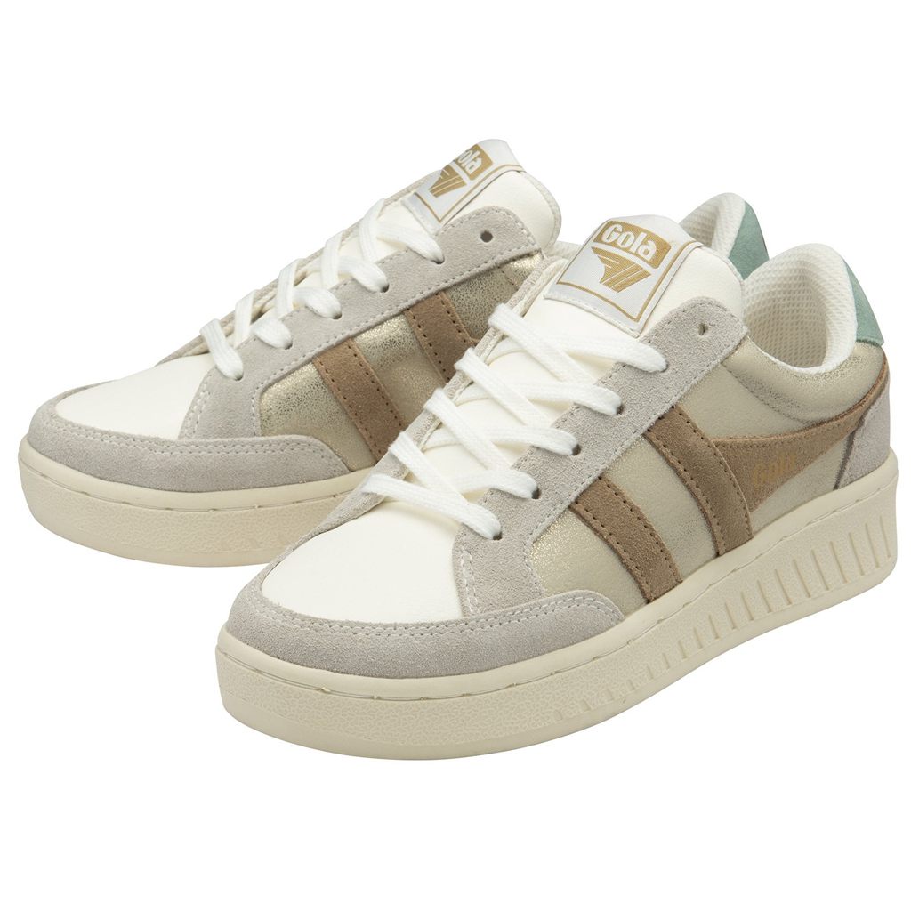 Gola Classics Superslam Blaze Sneakers Gull Lyse Grønn Norge | RUZNFI-708