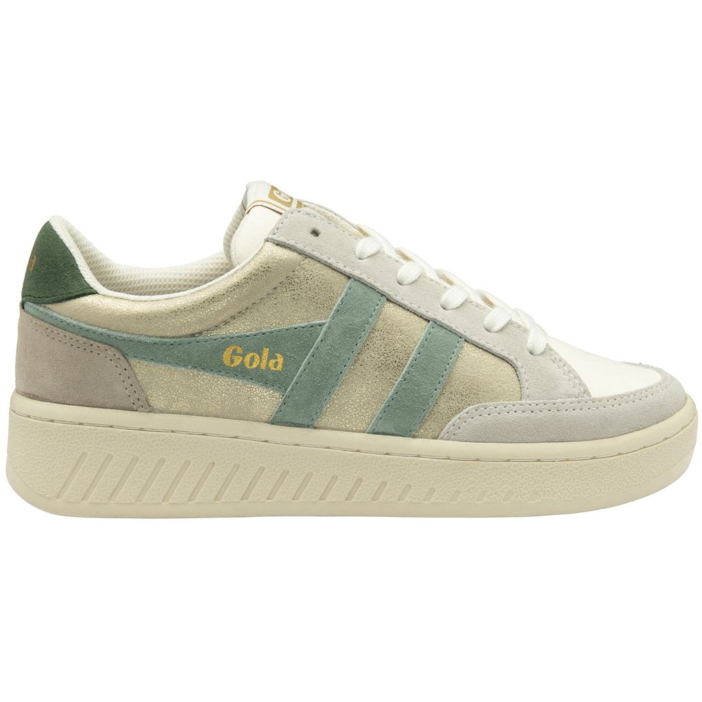 Gola Classics Superslam Blaze Sneakers Gull Grønn Norge | CNWIZH-913