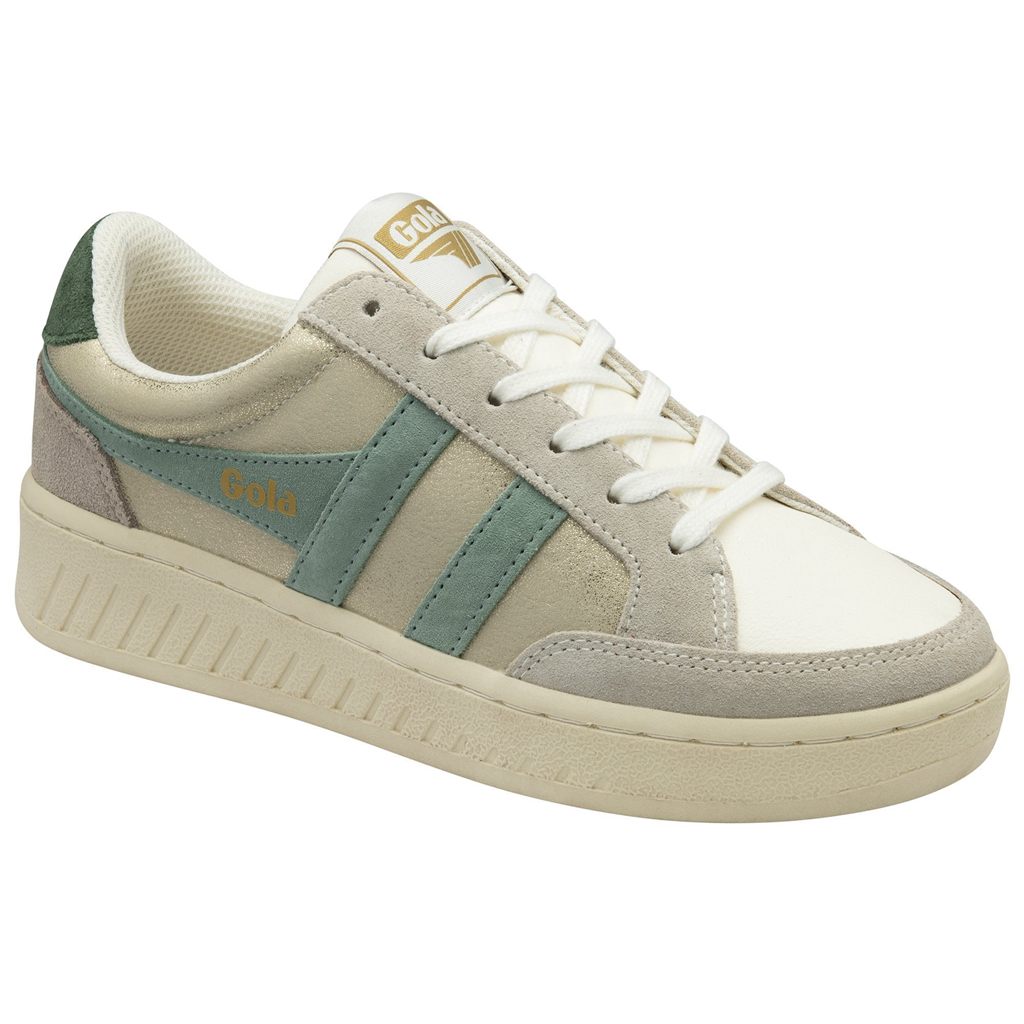 Gola Classics Superslam Blaze Sneakers Gull Grønn Norge | CNWIZH-913