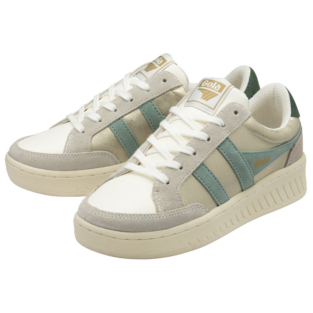 Gola Classics Superslam Blaze Sneakers Gull Grønn Norge | CNWIZH-913