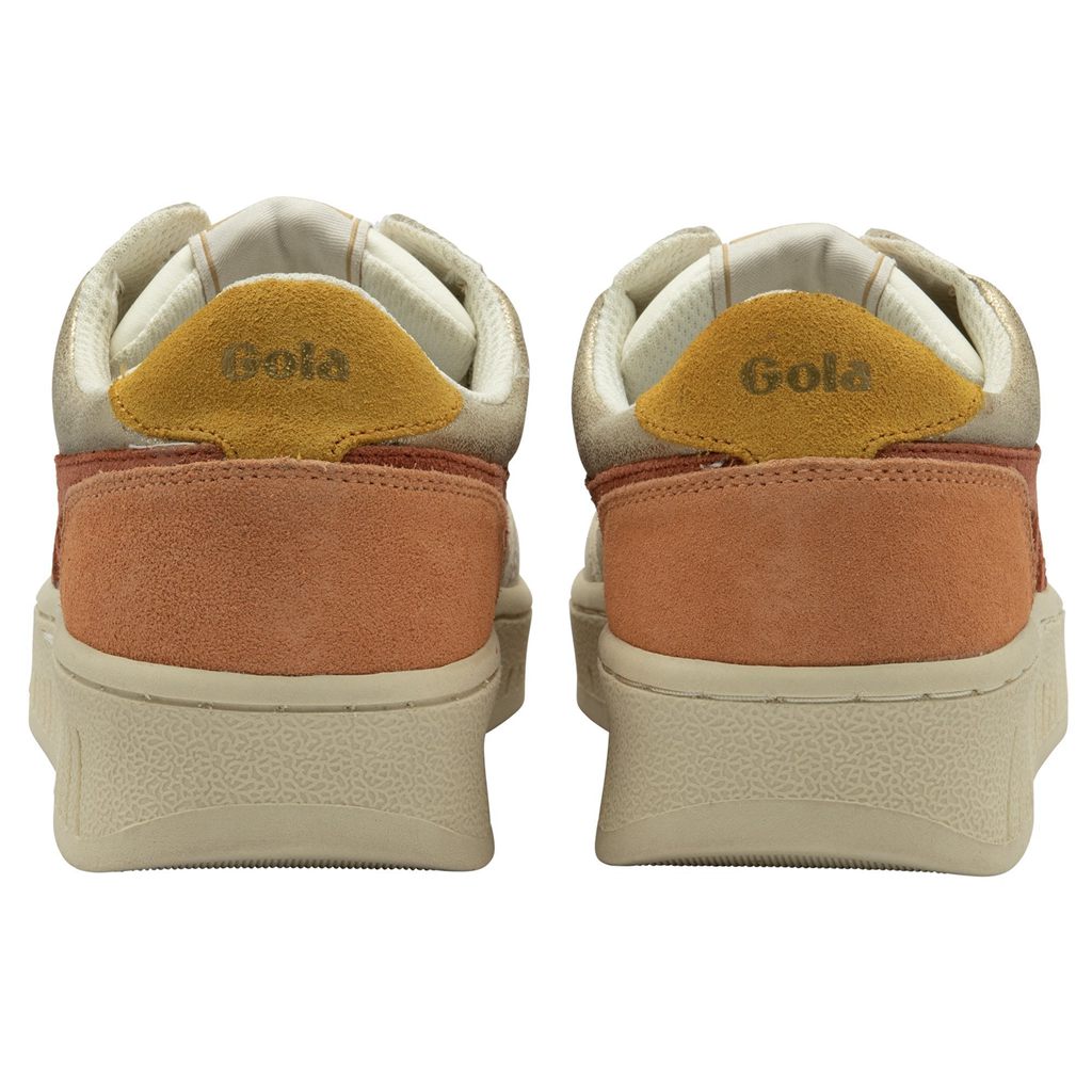 Gola Classics Superslam Blaze Sneakers Gull Oransje Norge | ZKLVAM-317