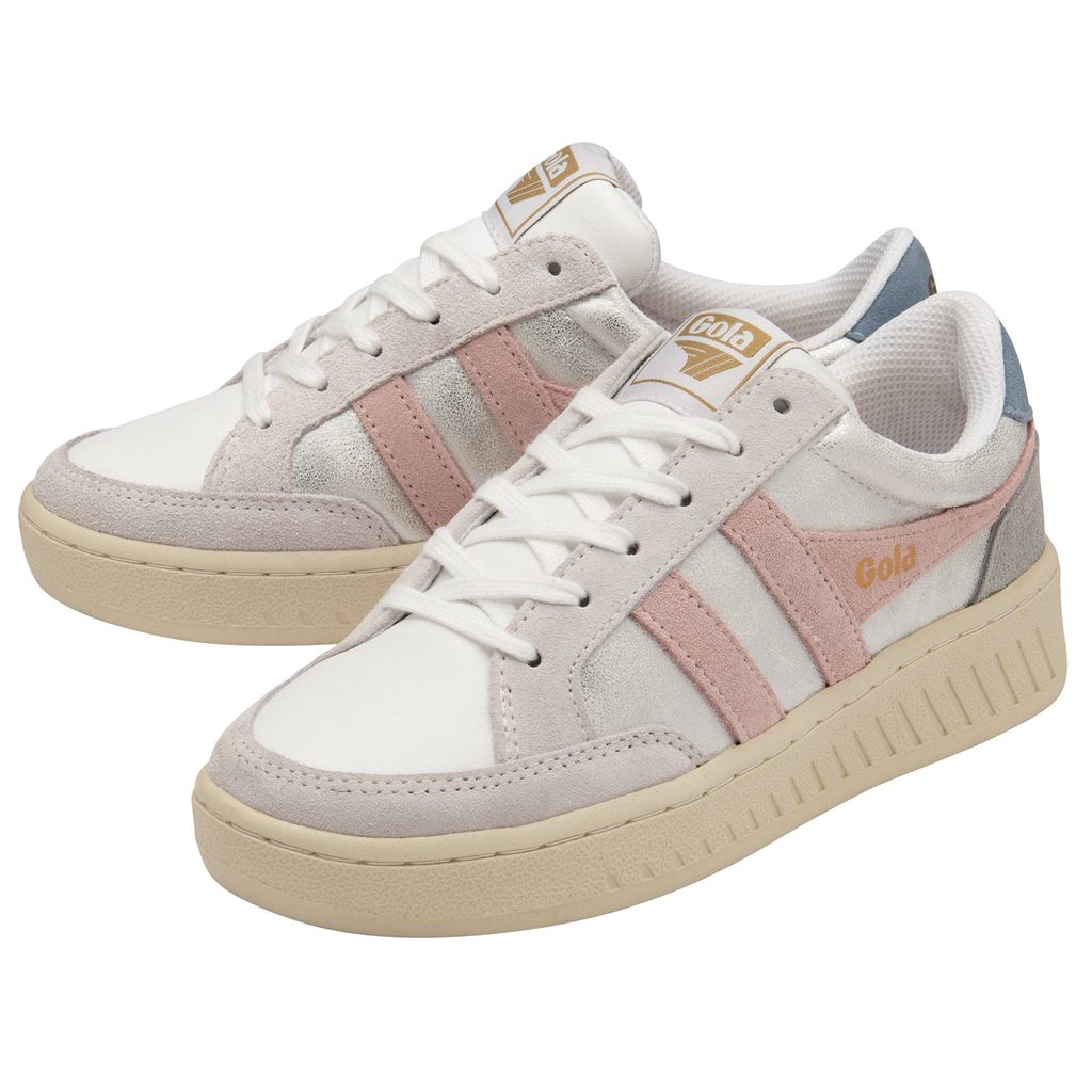 Gola Classics Superslam Blaze Sneakers Hvite Rosa Norge | OMUNXH-563