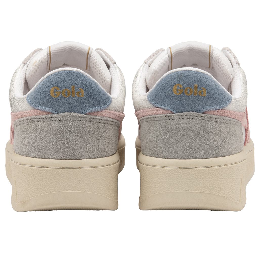 Gola Classics Superslam Blaze Sneakers Hvite Rosa Norge | OMUNXH-563