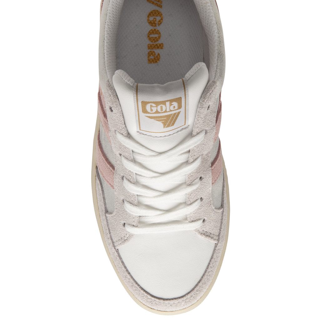 Gola Classics Superslam Blaze Sneakers Hvite Rosa Norge | OMUNXH-563