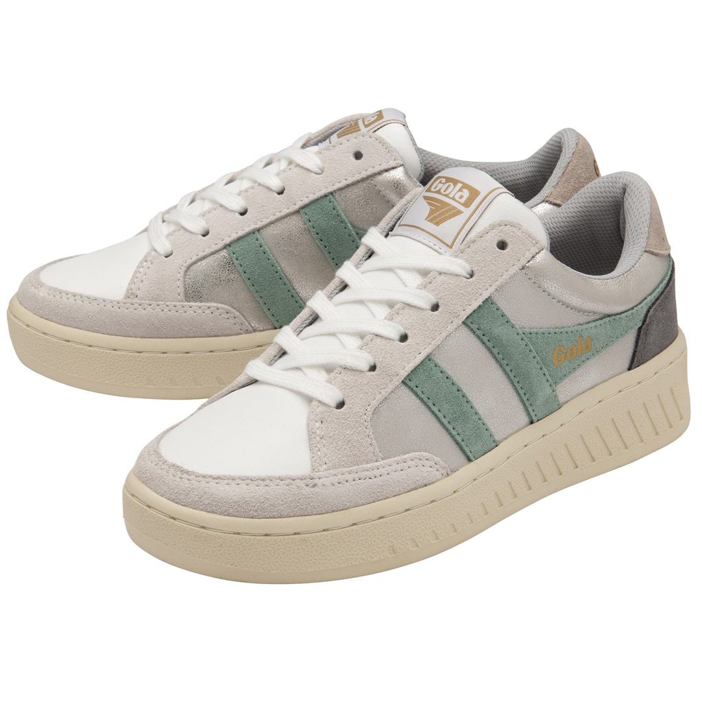 Gola Classics Superslam Blaze Sneakers Sølv Grønn Grå Norge | NYDEOB-167