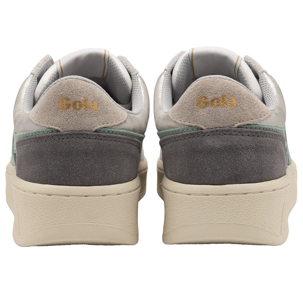 Gola Classics Superslam Blaze Sneakers Sølv Grønn Grå Norge | NYDEOB-167