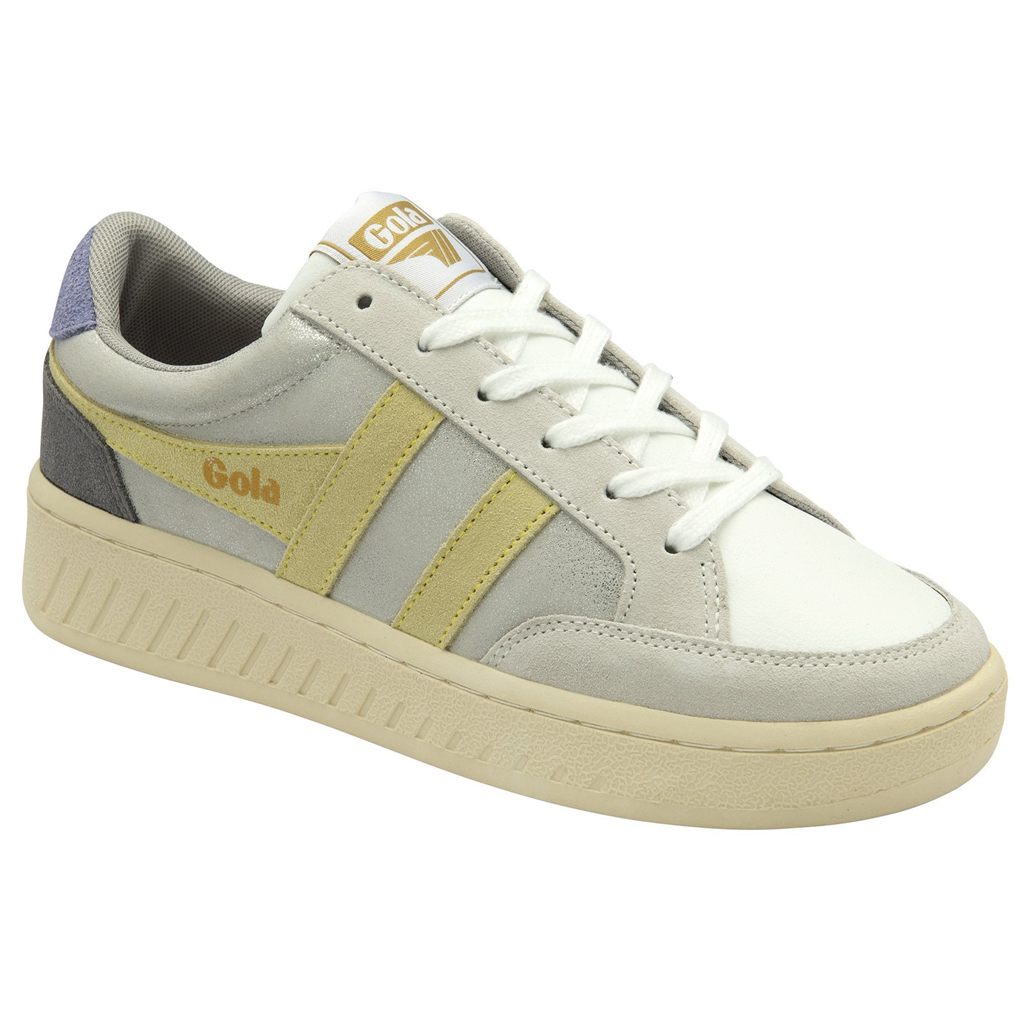 Gola Classics Superslam Blaze Sneakers Sølv Sitron Lavendel Norge | NIPBLE-376