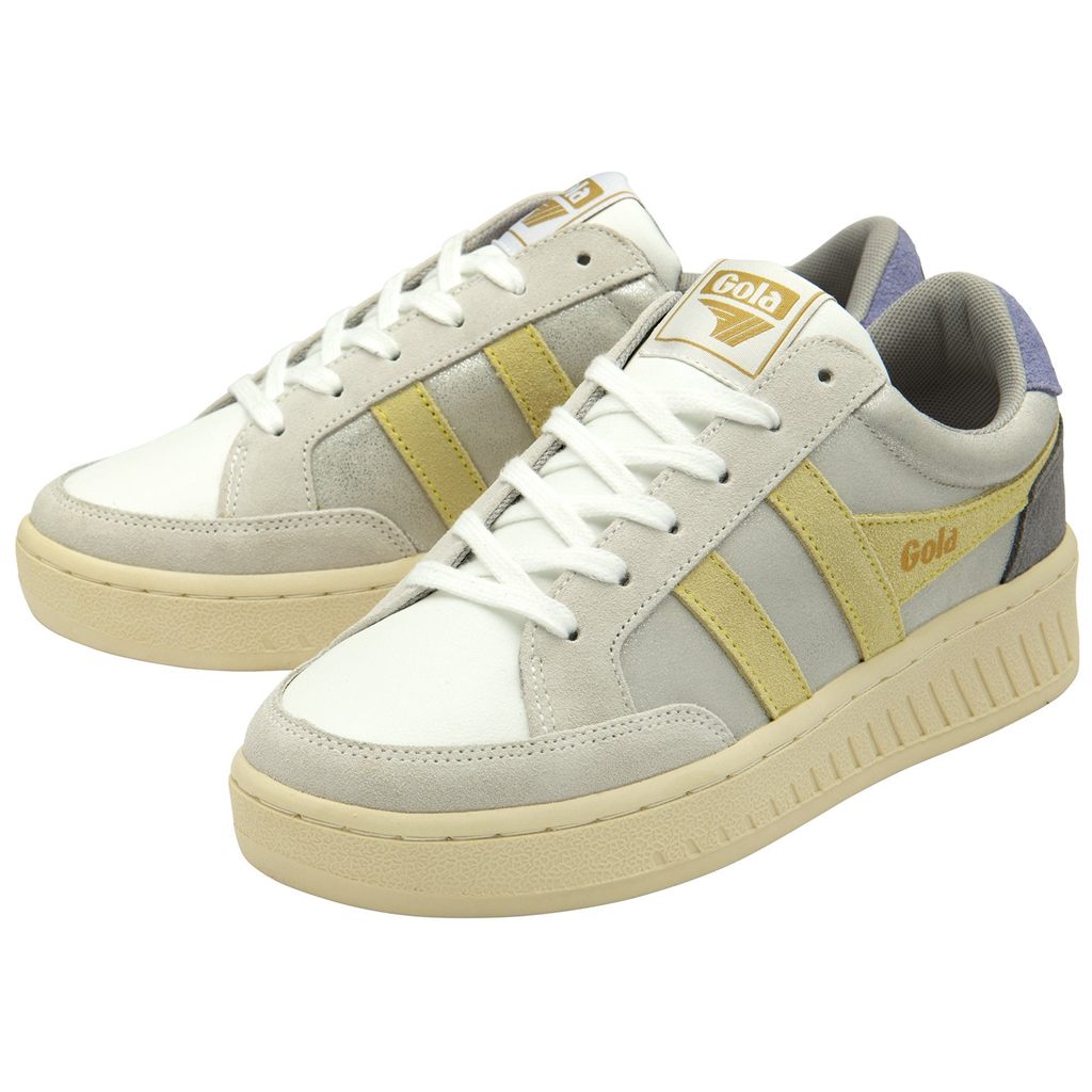 Gola Classics Superslam Blaze Sneakers Sølv Sitron Lavendel Norge | NIPBLE-376