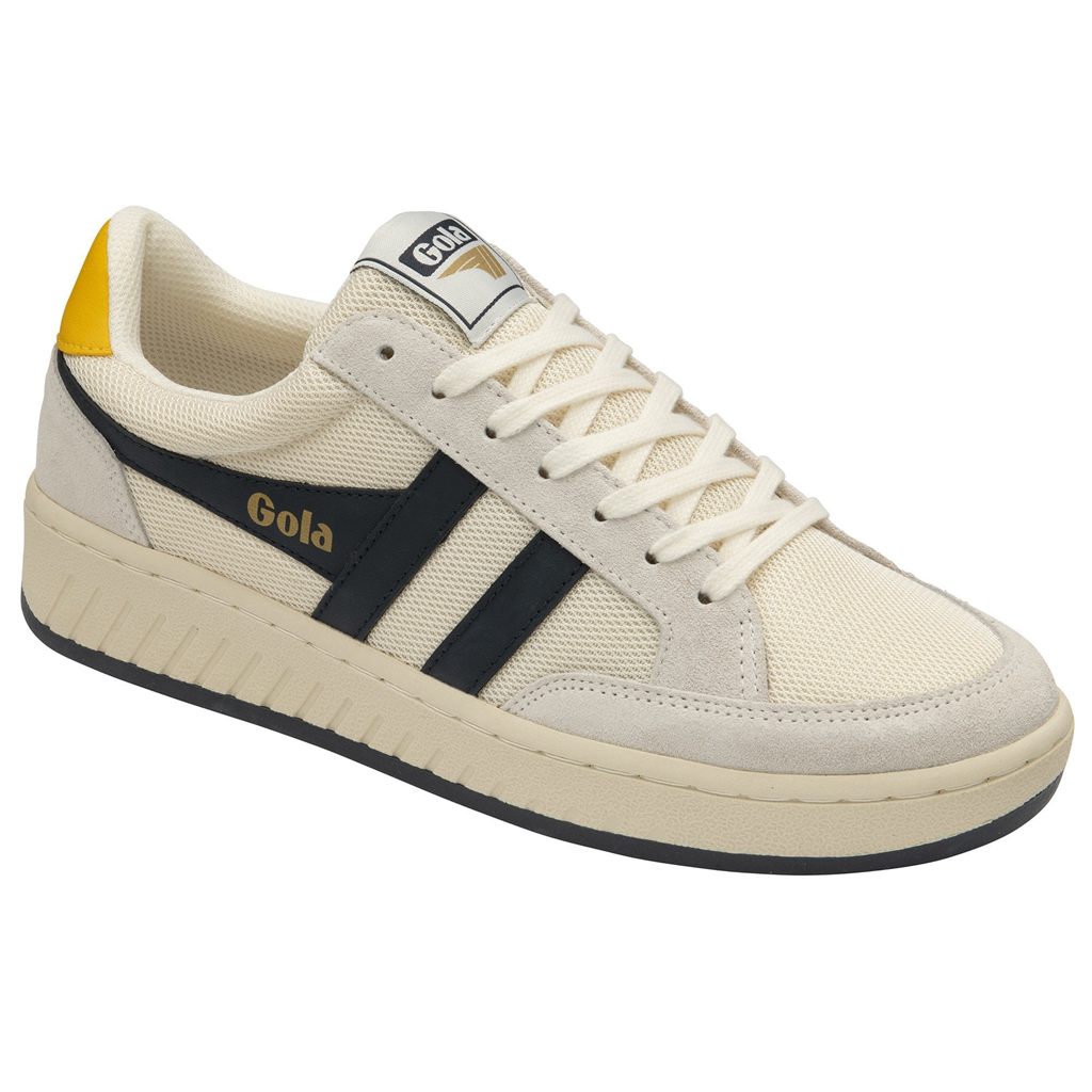 Gola Classics Superslam Mesh Sneakers Hvite Marineblå Norge | BTJOIA-439