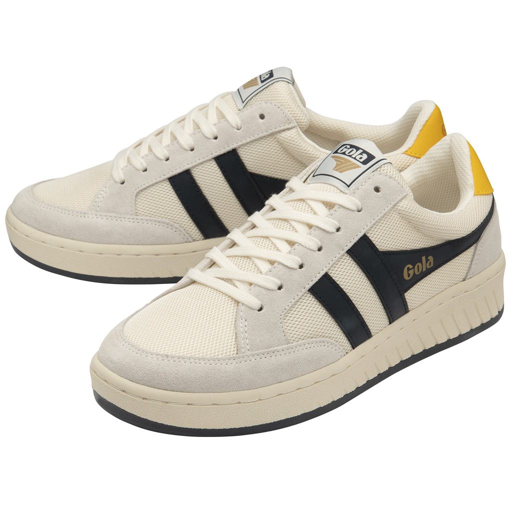 Gola Classics Superslam Mesh Sneakers Hvite Marineblå Norge | BTJOIA-439