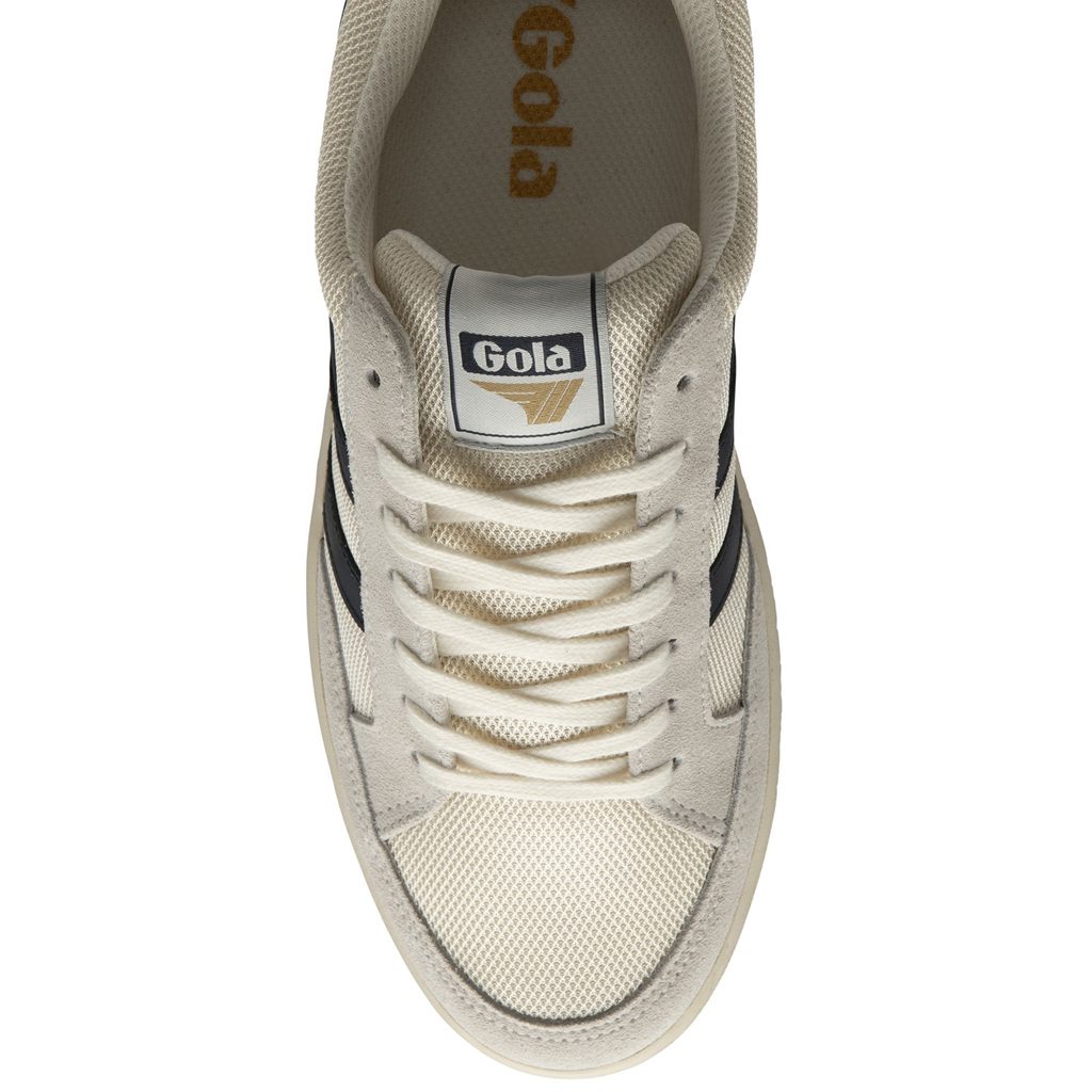 Gola Classics Superslam Mesh Sneakers Hvite Marineblå Norge | BTJOIA-439